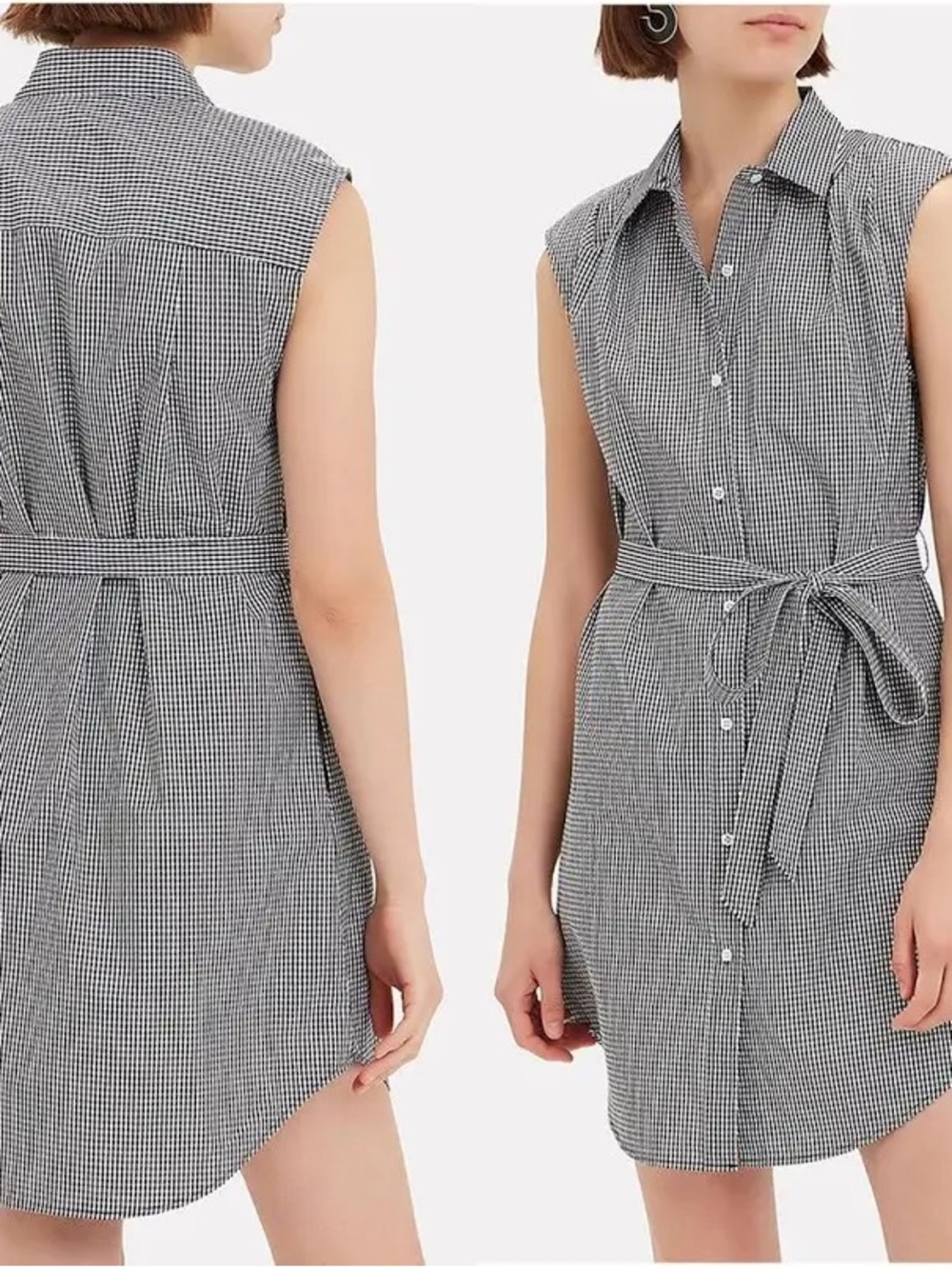 Frame Gingham Dress